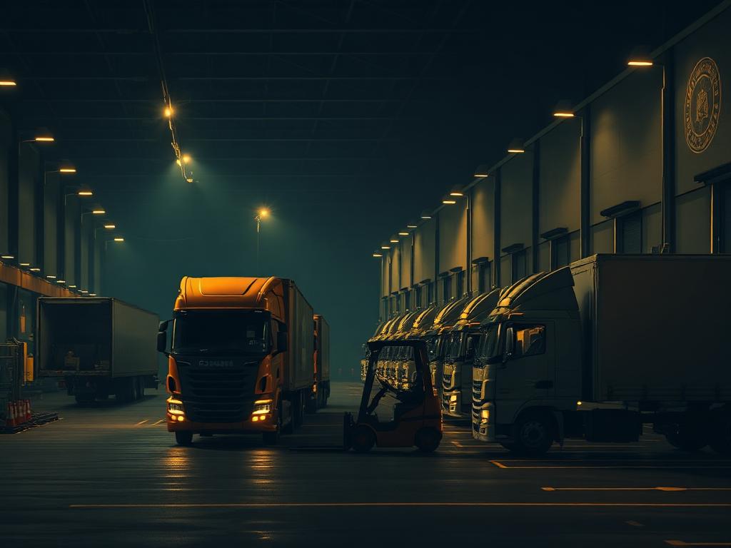 Imagen ilustrativa del sector Logística, transporte, mensajería y almacenes